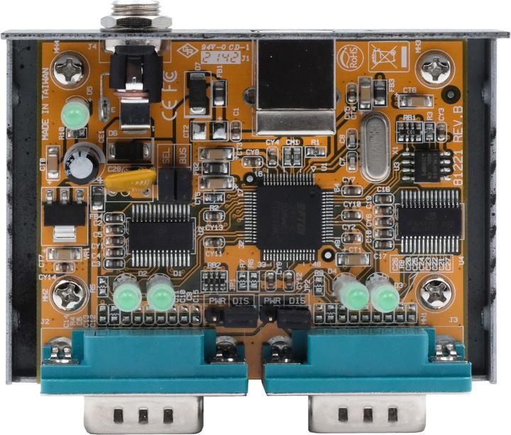 Immagine prodotto Exsys EX-1332HMV, da USB2.0 a 2xSeriale RS232