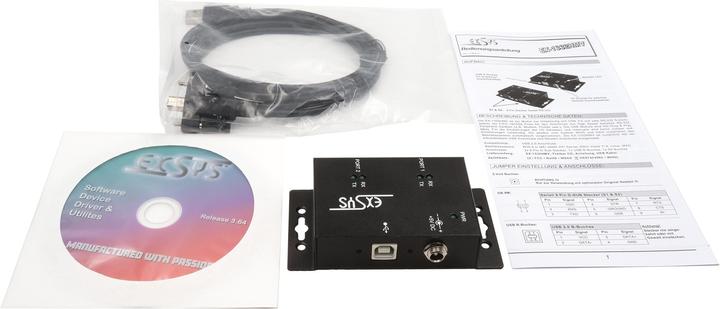 Immagine prodotto Exsys EX-1332HMV, da USB2.0 a 2xSeriale RS232