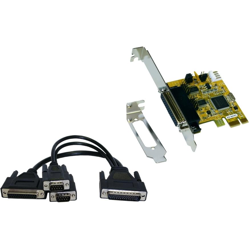 Thumbnail - Exsys EX-44343, PCI-Express Card zu, Kontrollerkarte