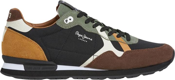 Image du produit Pepe Jeans Herren Sneaker Brit Prints Braun (41)