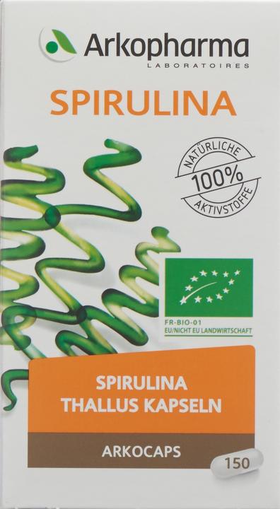 Image du produit Arkopharma Arkocaps Bio Spirulina Kapseln (150 pièce(s), Capsules, 116 g)