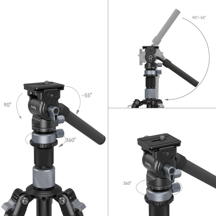 Produktbild SmallRig Travel Video Tripod Kit (Metall)