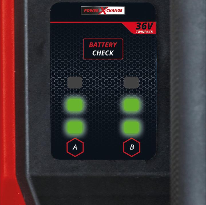 Produktbild Einhell Akku-Gartenpumpe Aquinna 36/38 F LED Automatic + 2x Starterset