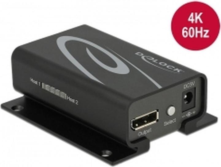 Image du produit Delock Boîtier de commutation Displayport 2Port