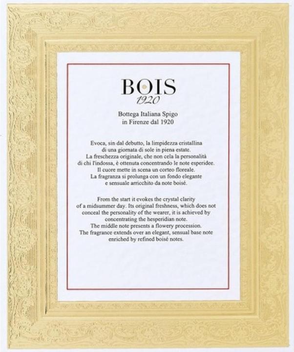 Actual product image Bois 1920 Agrumi Amari Di Sicilia by Eau de Parfum Spray (Unisex) 100 ml (Eau de parfum, 100 ml)