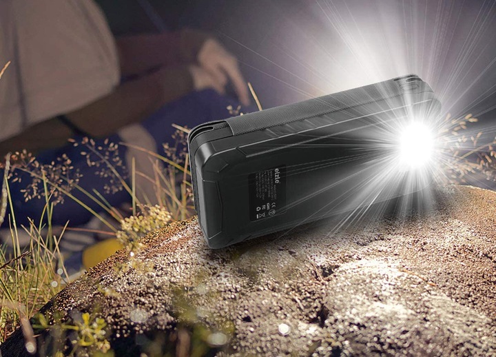 Actual product image Elzle Solar Powerbank (26800 mAh)