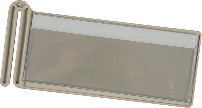 Actual product image Eichner Grey inscription labels for storage compartments