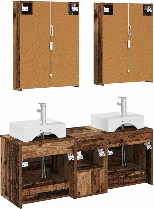 Produktbild vidaXL Badezimmermöbel-Set