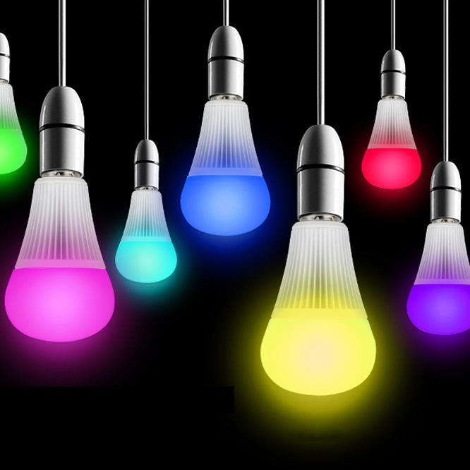 Actual product image iLight E27 LED CCT RGBW (E27, 9 W, 850 lm, 1 x, F)