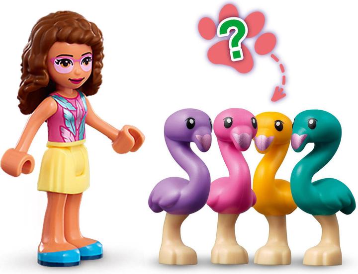 Produktbild LEGO Olivias Flamingo-Würfel (41662, LEGO Friends)