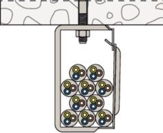 Produktbild Fischer Sammelhalter Metall SHA M 15 (50 Stk.)