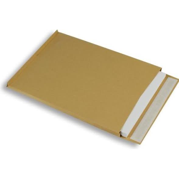 Thumbnail - Blanke, Versandtasche + Luftpolstertasche, Faltentaschen 229x324x20mm C4 130g/qm haftklebend VE=250 St. braun (250 x)