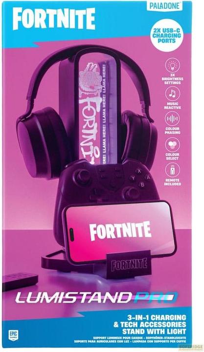 Image du produit Paladone Products Paladone Lampada Stand per Cuffie Fortnite