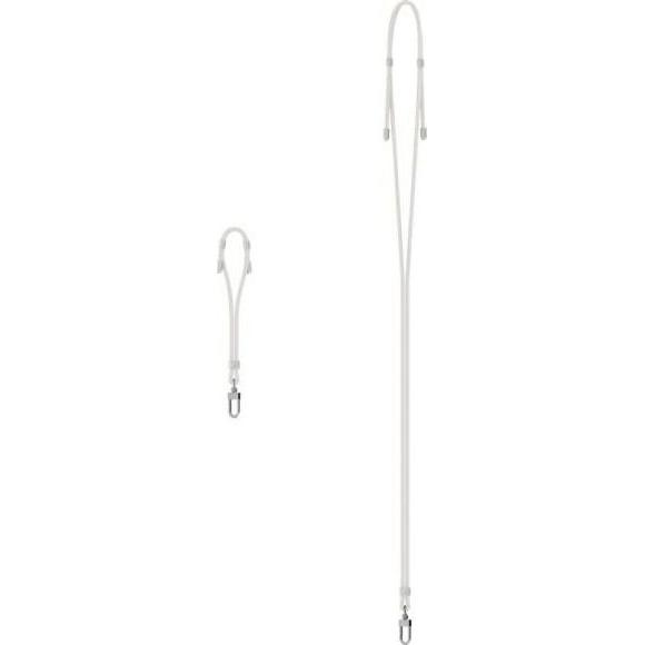 Spigen Universal Strap Set Crossbody& Wrist zestaw smyczy do telefonu biały/pearl white AFA0836, Handykette, Weiss