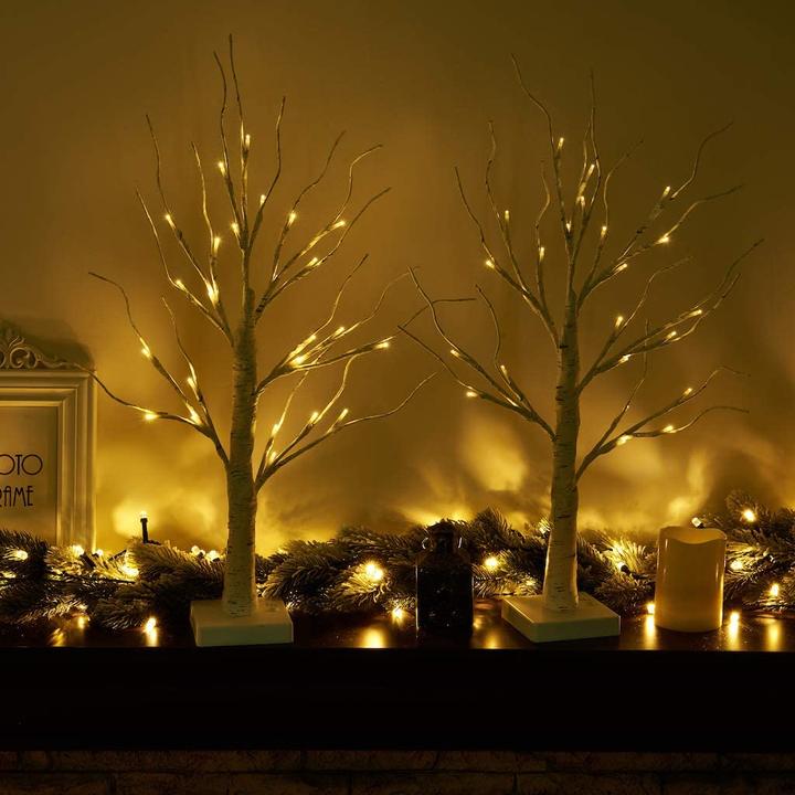 Actual product image Eambrite Set of 2 Light Tree