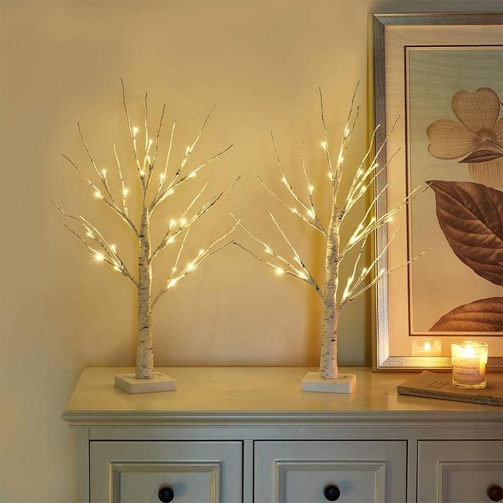 Actual product image Eambrite Set of 2 Light Tree