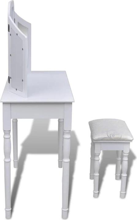 Image du produit vidaXL Schminktisch (80 x 80 x 46 cm)