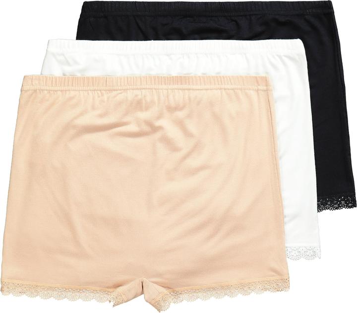 Actual product image Ulla Popken 3 Pack Bamboo Viscose Boyshorts (46, 48, pack of 3)