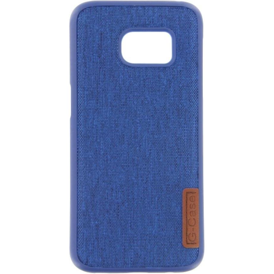 OEM Silicone Case Textile for Samsung S7 blue (Samsung Galaxy S7), Smartphone Hülle