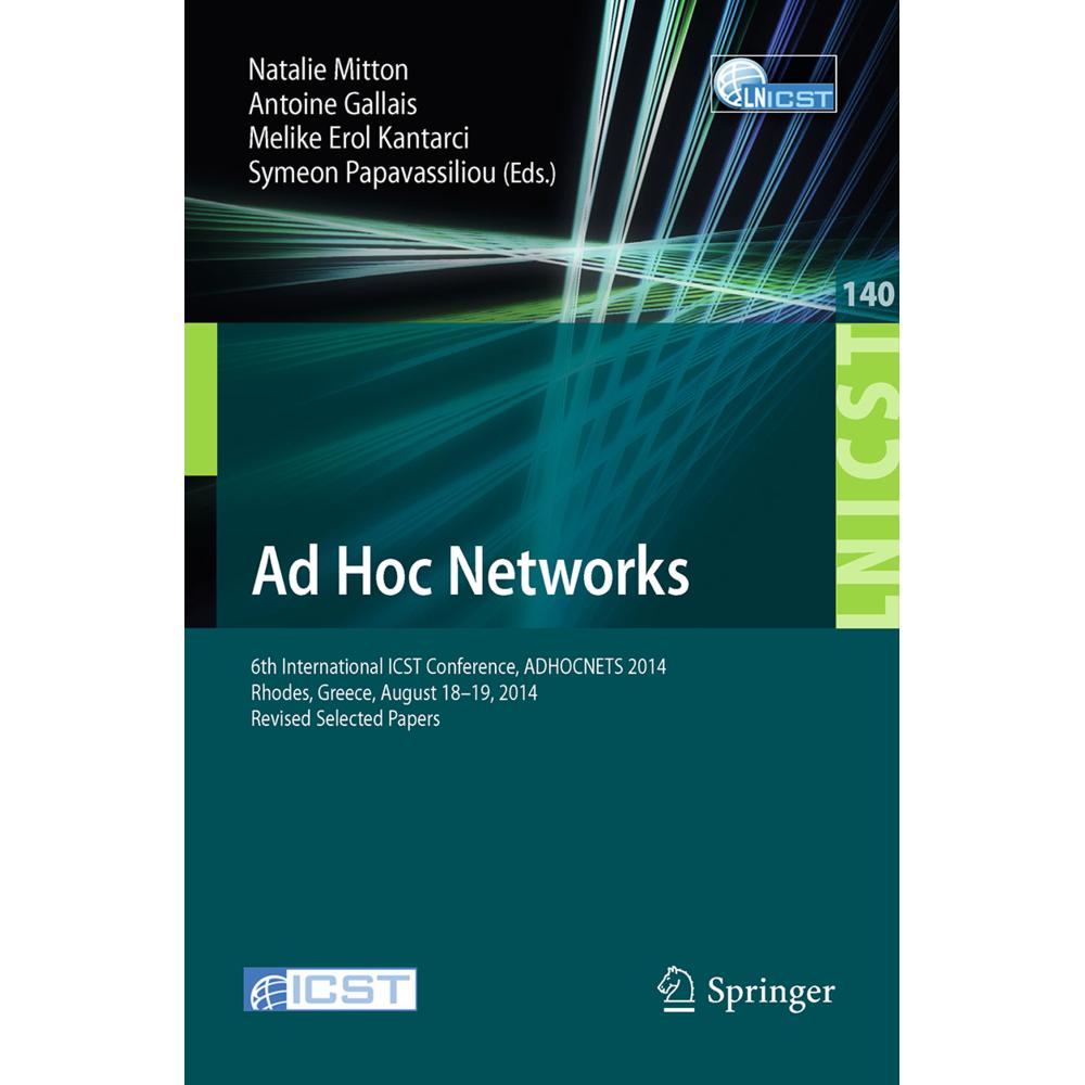 Ad Hoc Networks, Fachbücher von Antoine Gallais, Melike Erol Kantarci, Natalie Mitton