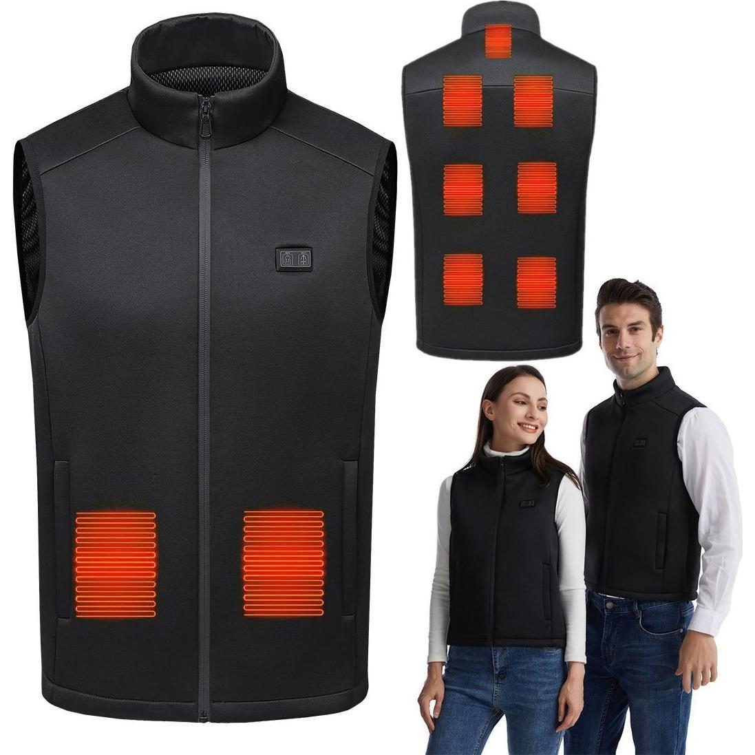 Mozo, Gilet, Mozos Hv4 Ogrzewana Elektryczna Kamizelka Unisex XXL, Nero, (XL, XXL)