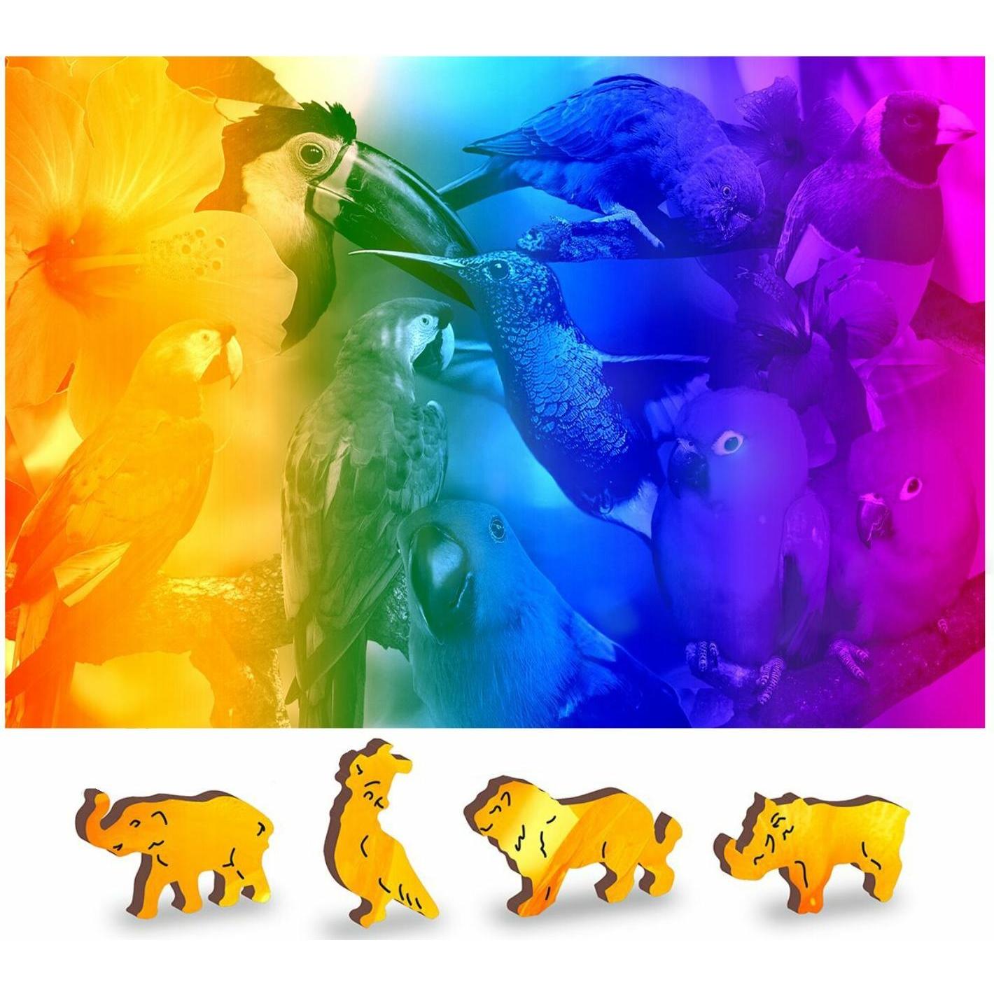 Thumbnail - WoodenCity Birds Paradise M (150 Teile)