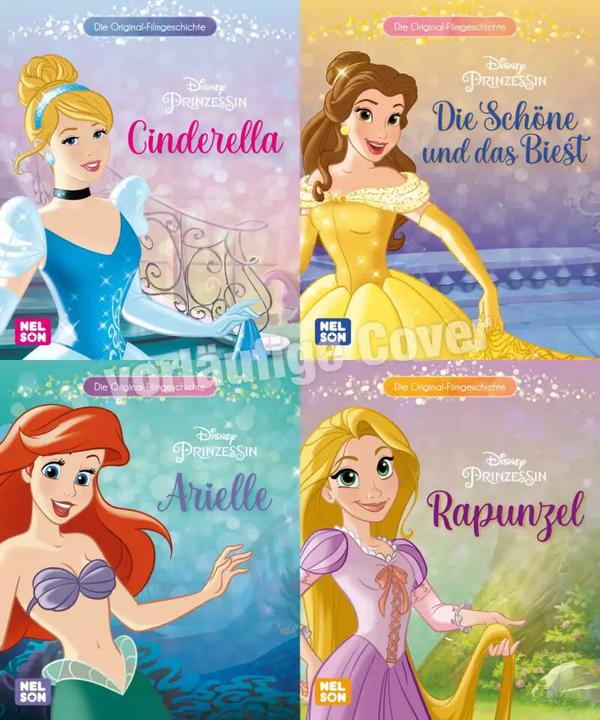 Actual product image Mini Books: Disney Princess 13-16 (German, 2022)