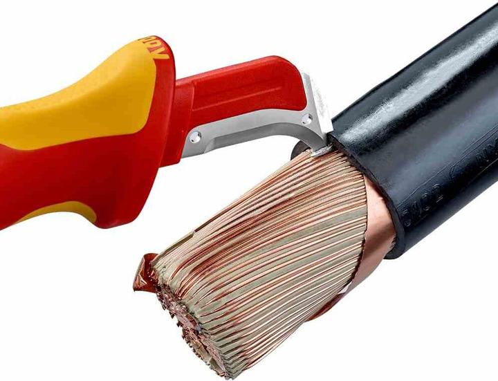 Produktbild Knipex Abmantelungsmessermit Gleitschuh 98 55 SB