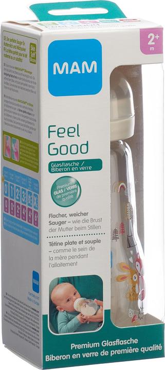 Image du produit MAM Bouteille en verre Feel Good 90ml 0+m (1pc) (260 ml)