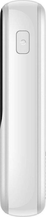Productafbeelding Baseus Powerbank Qpow PRO met kabel, USB-C, 2xUSB, 10000mAh, 20W (Wit) (10000 mAh, 20 W, 37 Wh)