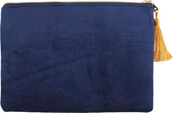 Actual product image Something Different All Seeing Eye Velvet Cosmetic Bag