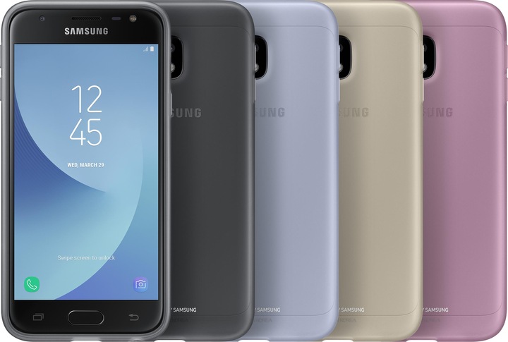 Actual product image Samsung Jelly Cover (Samsung Galaxy J3 2017 (US version))