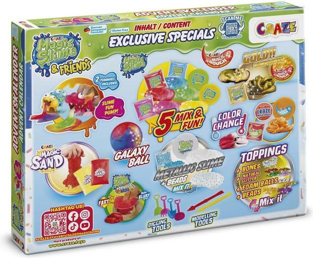 Produktbild Craze Adventskalender - Magic Slime & Friends