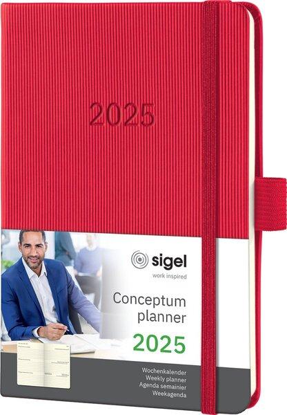 Image du produit Sigel Calendrier hebdomadaire (A6, 1 semaine / 2 pages)