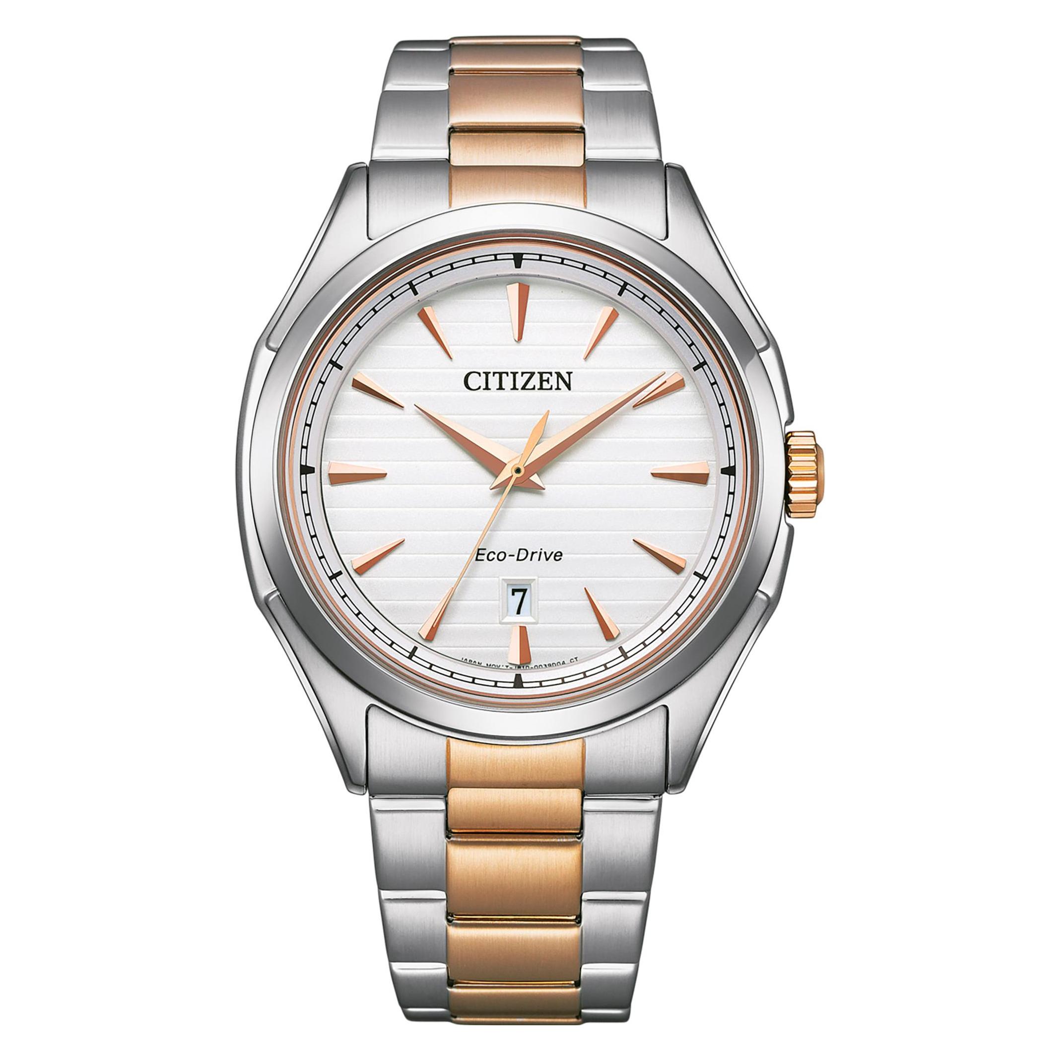 Citizen, Armbanduhr, Eco-Drive Classic AW1756-89A, Silber, (Analoguhr, 41 mm)