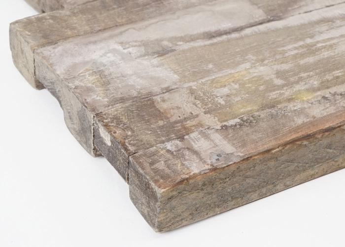 Produktbild Swisshandel24 10x Teak-Holzfliesen (1qm), 3D Wandfliesen Wandverkleidung Mosaikfliesen Wandpaneele vintage braun