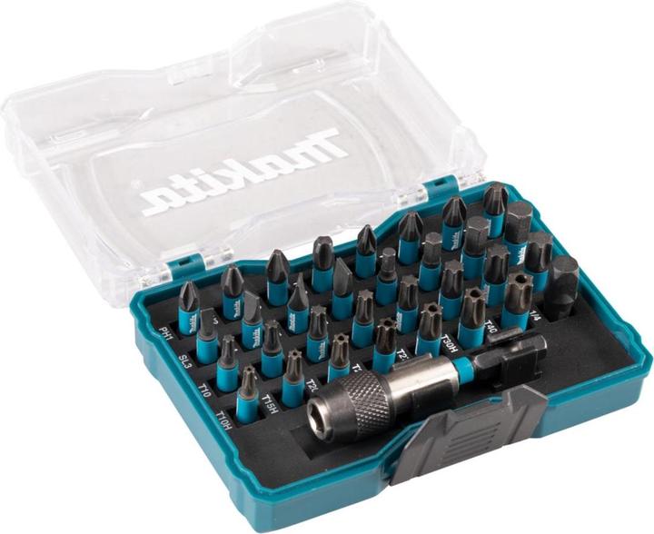 Productafbeelding Makita 33 dalių sukimo antgalių rinkinys Impact Black