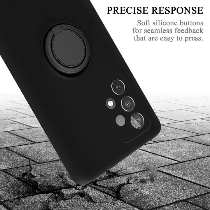 Actual product image Cadorabo TPU Liquid Ring Silicone Case Cover (Samsung Galaxy A52, Samsung Galaxy A52 5G, Samsung Galaxy A52s 5G)