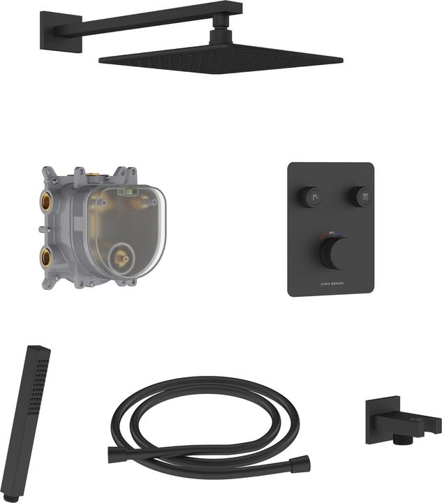 Chris Bergen Concealed shower system