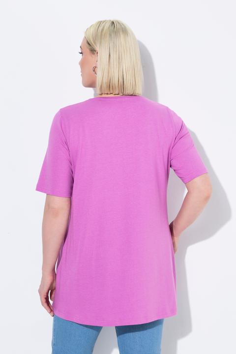 Actual product image Ulla Popken Essential Front Pleat Tee (42, 44)