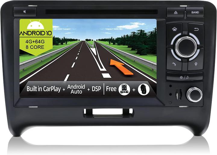 Joyx Navi Android 10 Autoradio für Audi TT (2006-2011) (Voiture Android, Apple Carplay, MirrorLink)