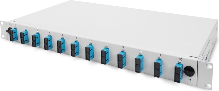 Image du produit Digitus boîtier d'épissures fibre optique, extensible, verrouillage rapide