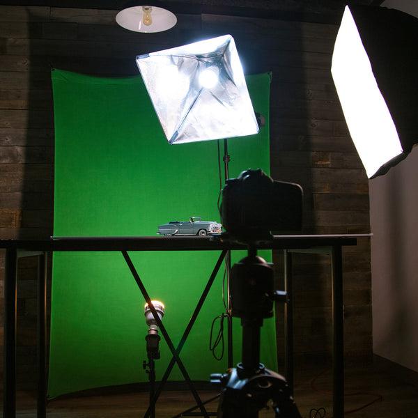 Actual product image Westcott X-Drop Green Screen Background (150 cm, 210 cm)
