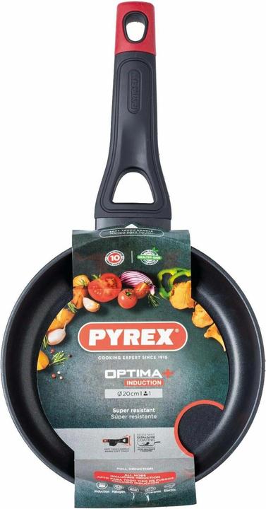 Image du produit Pyrex Poêle à frire, Optima + (20 cm, Poêle à frire, Acier inoxydable)