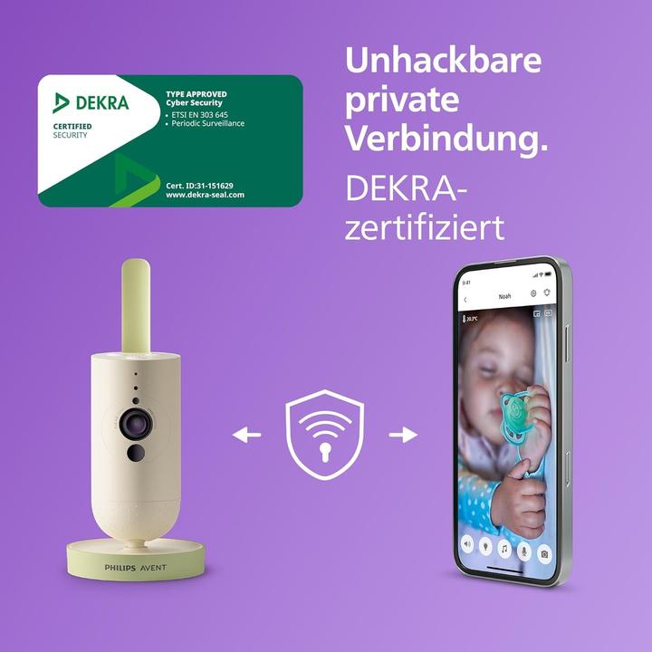 Produktbild Philips Avent Connected (Babyphone mit Kamera, 300 m)