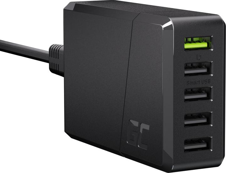 GreenCell GC ChargeSource 5 5xUSB 52W with Ultra Charge and Smart (52 W, 5 ports)