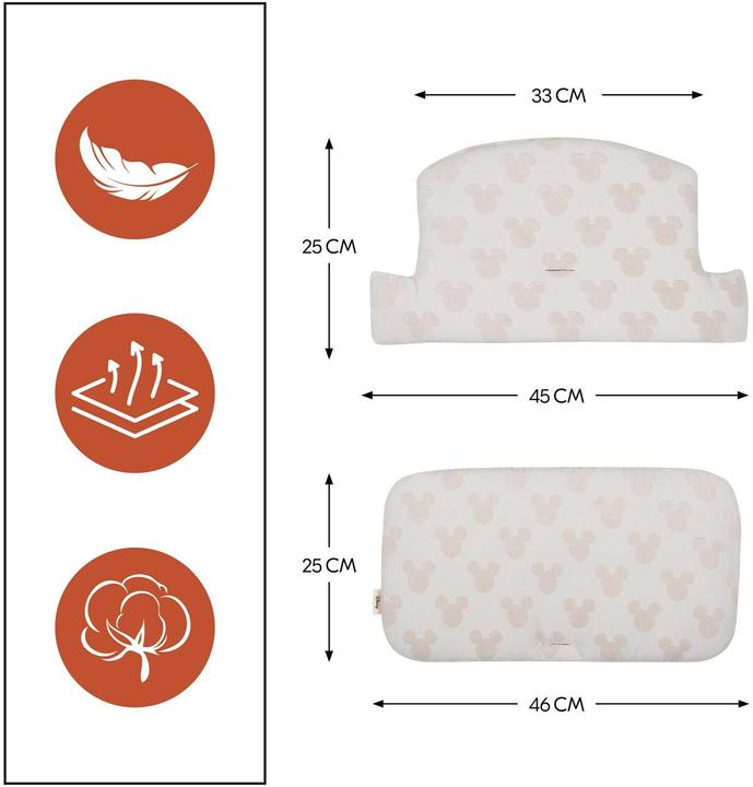 Actual product image Hauck Highchair Pad Select