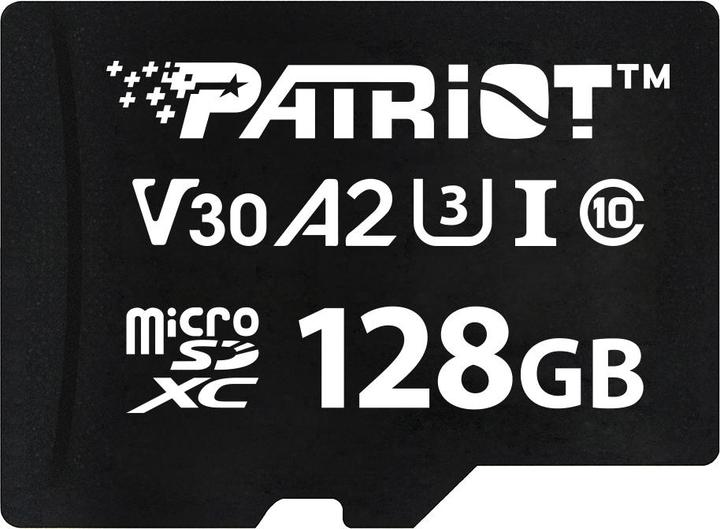 Patriot 128GB microSDXC VX V30 U3 A2 (128 GB, microSDXC, U3)