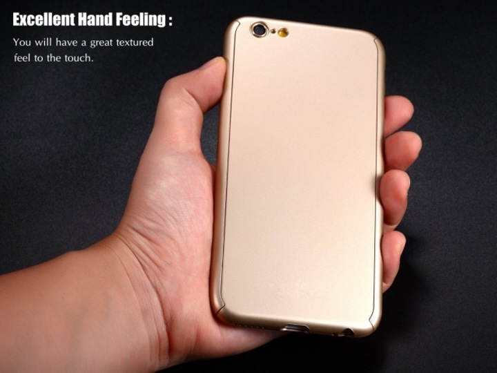 Immagine prodotto Floveme Custodia in vetro antiproiettile a 360 gradi per iPhone 6/6S, protezione a 360 gradi (1 Pezzo/i, Apple iPhone 6s)