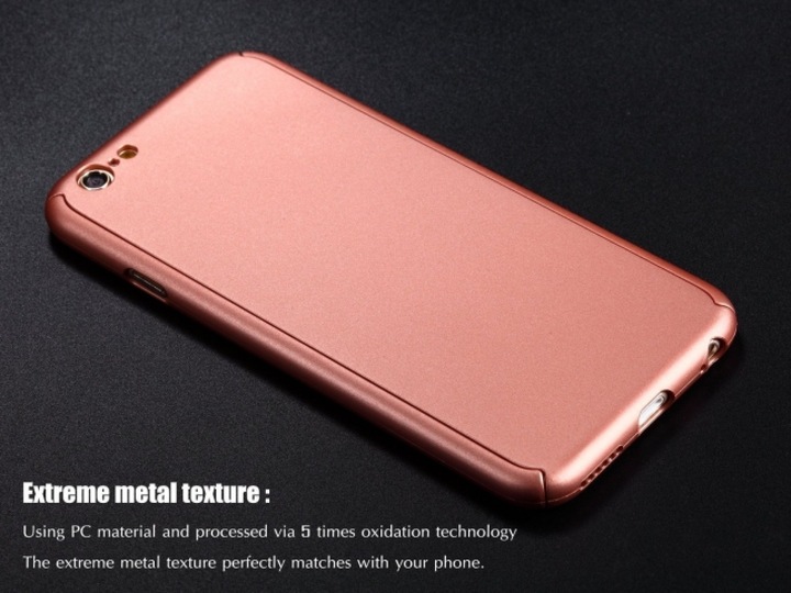 Actual product image Floveme 360 degree bulletproof glass case iPhone 6/6S all-round protection (1 Piece, Apple iPhone 6s)